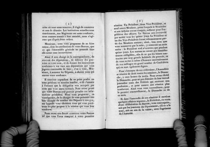 Statuts organiques de la confédération de Maine-et-Loire