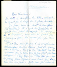 Lettres de Gabriel Trarieux