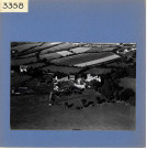 Saint-Aubin-de-Luigné : Ruines du château de la Guerche (vue aérienne)