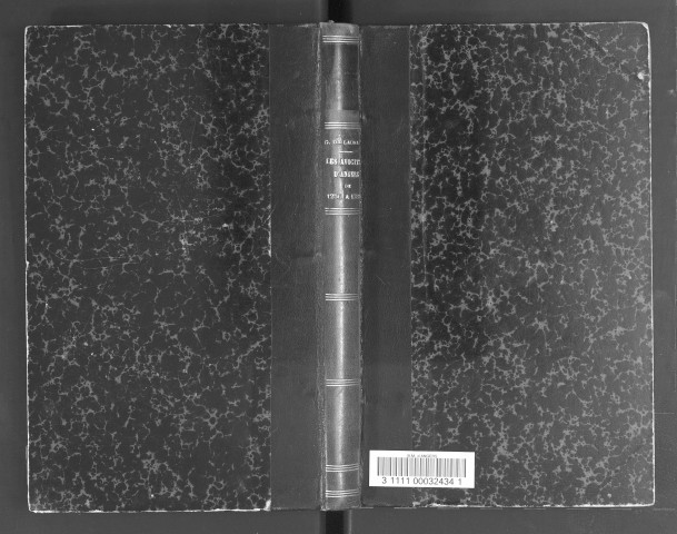 Les avocats d'Angers de 1250 à 1789