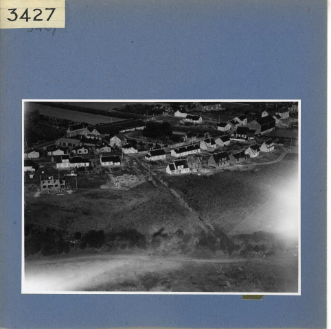 Chalonnes : Quartier des Castors, vue aérienne