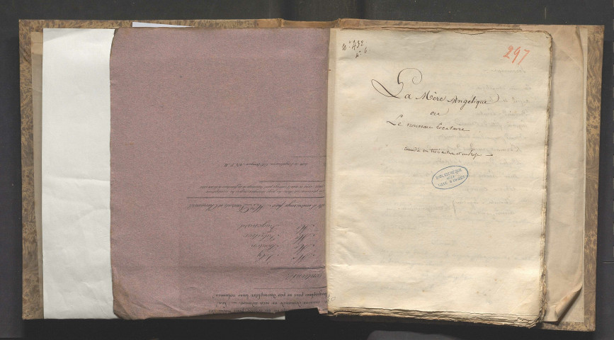 La mère Angélique ou le nouveau locataire