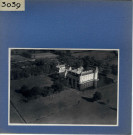 Ecuillé : Château du Plessis Bourré, vue aérienne