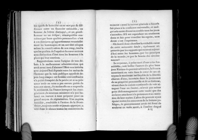 Aux trois ordres de la nation