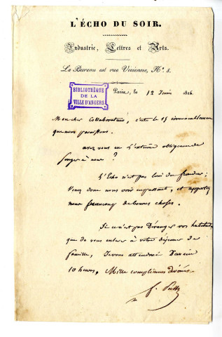 Pully (F.), journaliste