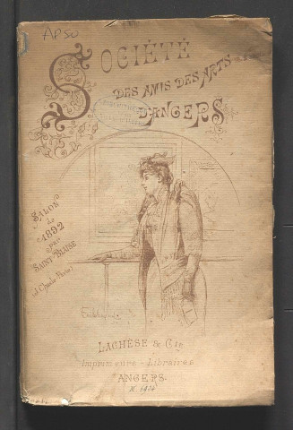 Salon de 1892, Société des amis des arts d'Angers