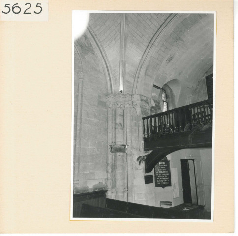 Angers : Temple protestant (intérieur)