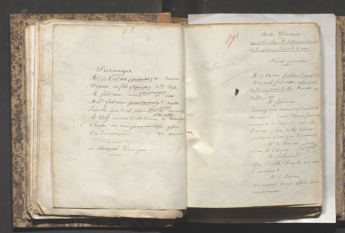 Un cas de conscience