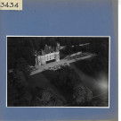 Luché-Pringé : Château de Gallerande, vue aérienne