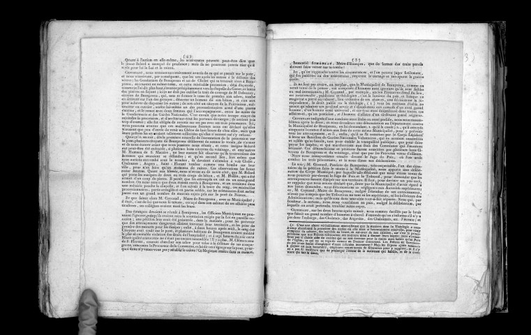 Rapport du voyage des commissaires de la société des Amis de la constitution d'Angers, au club ambulant établi dans les Mauges, fait à la séance du 1er avril, l'an IV de la Liberté, par L.-M. La Revellière-Lepeaux