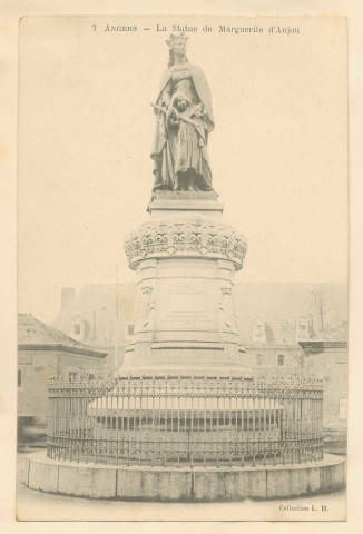 7. Angers. La statue de Marguerite d'Anjou