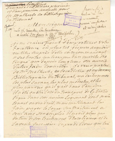 Boufflers, de l'Institut