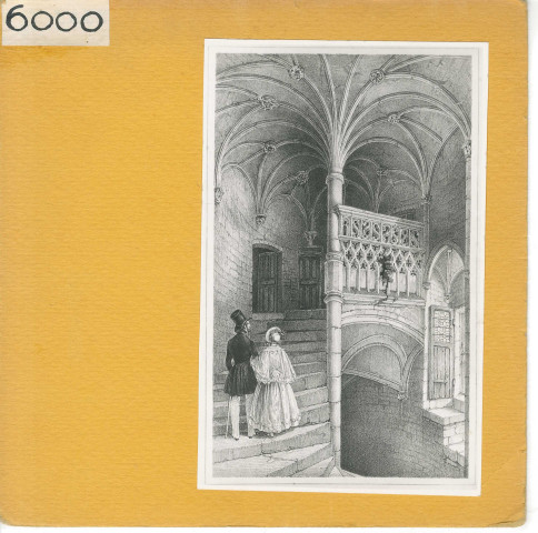 Angers : Tour de l'escalier du musée